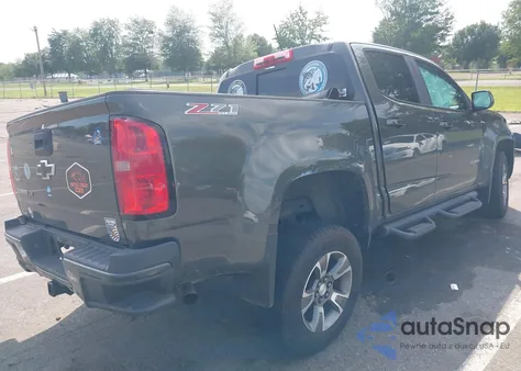 2018 Chevrolet Colorado Z71 from USA, damaged, VIN 1GCGTDEN4J1224322
